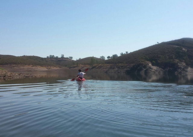 Kayak en Guadiamar